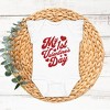 The Juniper Shop First Valentine's Cursive Baby Flutter Sleeve Bodysuit - 2 of 3