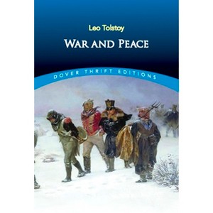 War and Peace - (Dover Thrift Editions: Classic Novels) by  Leo Tolstoy (Paperback) - 1 of 1