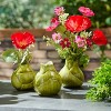 Stone Flower Bulb Vase (Set of 6) - 3 of 4