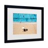 Trademark Fine Art - Linda Wride  at the pool Matted Framed Art - 3 of 4