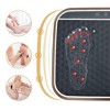 NAYSAYE Vibration Plate Exercise Machine  Full Body for Lymphatic Drainage Shaking Workout Board and Weight Loss, Golden Black, 20.5"*14.2"*4.5" - 4 of 4