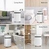 Kismile 12000 ASHRAE BTU/8,000 BTU DOE 120-Volt Vented Medium Room Portable Air Conditioner Remote Included - 3 of 4