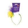 Beistle Mardi Gras Headband, (4/Pkg) Multicolored - 3 of 4