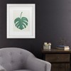 Trademark Fine Art - Pictufy Studio II Monstera Aqua 05 Matted Framed Art - 2 of 4