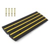 Rubber Curb Ramp, Rise Height Sidewalk Curb Ramp,Driveway Ramp or Forklifts, Trucks, Buses, Cars, Wheelchairs, Bikes - 2 of 4