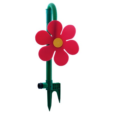 flower water sprinkler toy