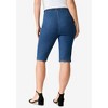 Roaman's Women's Plus Size Comfort Stretch Bermuda Jean Short - 3 of 4