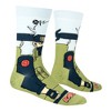 Odd Sox, Kakashi 360, Funny Novelty Socks, Large - 3 of 4