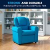 Flash Furniture Contemporary Kids Recliner with Cup Holder and Headrest - 2 of 4