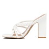 New York & Company Dalia Women's  Braided Strap Heeled Sandal - 3 of 4