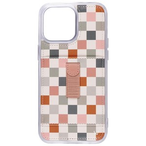 Walli Cases Coastal Check Sport Case with Wallet and Finger Strap - 1 of 4