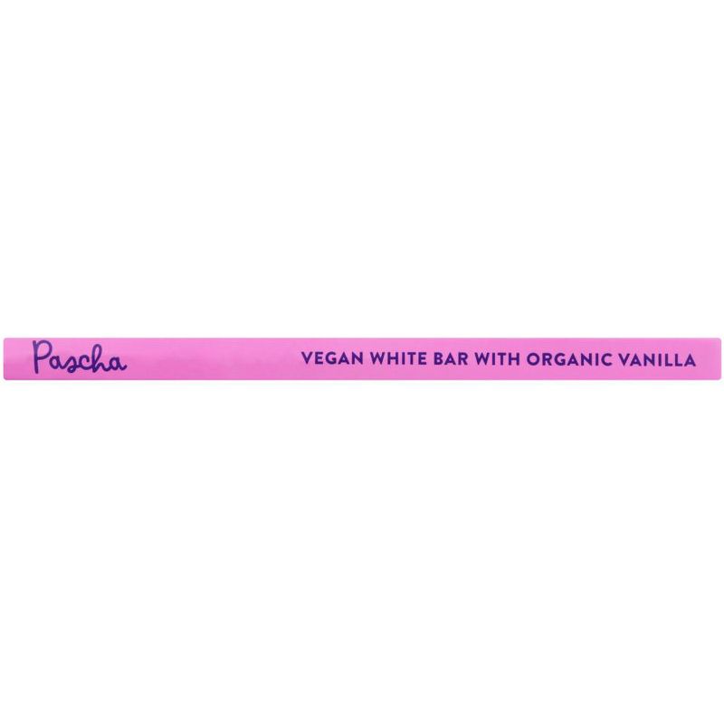 Pascha Vegan White Chocolate Bar With Organic Vanilla - Case of 10/2.82 oz, 4 of 8