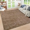 Acekool Washable Rug, Modern Abstract Non Slip Low Pile Soft Indoor Carpet for Living Room Bedroom Playroom, Stain Resistant - 2 of 4