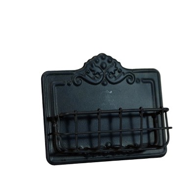VIP Metal 5 in. Black Weathered Card Holder