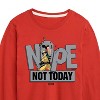 Boys' - Marvel - Wolverine Nope Not Today Long Sleeve Graphic T-Shirt - 2 of 4