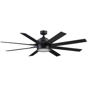 Honeywell Xerxes Ceiling Fan, Quiet Motor and Remote Control, 62", Matte Black - 1 of 4