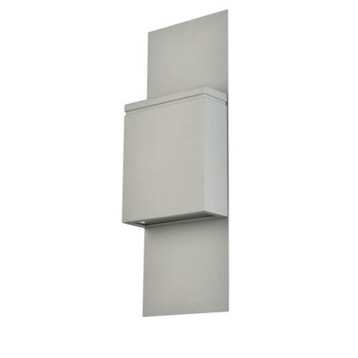Elegant Lighting Raine Integrated LED wall sconce in silver