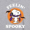 Women's Peanuts Feelin Spooky Oversized Graphic T-Shirt - Heather Grey - X-Large - 2 of 4