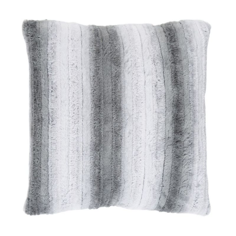 Elian Pillow - Grey/White - 20" x 20" - Safavieh ., 1 of 5
