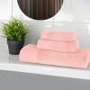 Rayon From Bamboo Cotton Blend Eco-Friendly Hypoallergenic Solid Bathroom Towel Set by Blue Nile Mills - 2 of 4