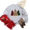 Simply Sage Market Women's Graphic Sweatshirt Christmas Trees - 3 of 4