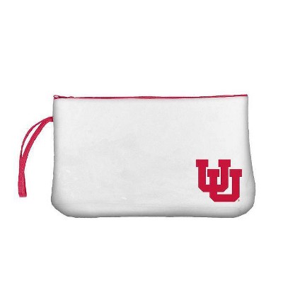 NCAA USC Trojans Clear Zip Closure Wristlet