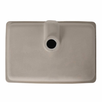 Black Ceramic Undermount Bathroom Sink