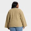 Women's Oversized Field Jacket - Ava & Viv™ Tan - 2 of 3