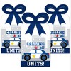 Big Dot of Happiness Calling All Units - Police - Square Favor Gift Boxes - Cop Birthday Party or Baby Shower Bow Boxes - Set of 12 - 2 of 4