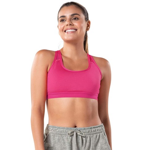 Girls Quality Double Layered Full Support High Impact Sports Bra By  Yellowberry - Medium, Beige : Target