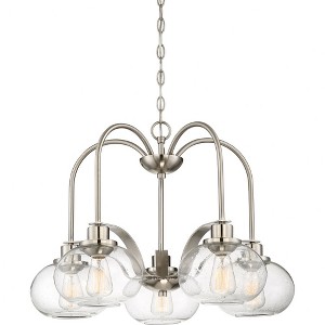 Quoizel Lighting Trilogy 5 - Light Chandelier in  Brushed Nickel - 1 of 1