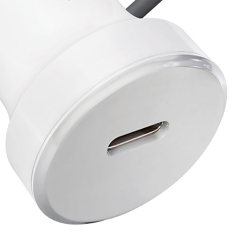 cellhelmet® 25-Watt Single-USB Power Delivery Car Charger with USB-C® to USB-C® Round Cable, 3 Feet, 2 of 6