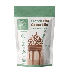 Bare Life Frozen Hot Cocoa Mix | Gourmet Frappe | Dairy Free, Gluten Free, Vegan, Organic - 1 of 4