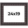 PosterPalooza | 3.5" Wide Ornate Black Picture Frame - UV Acrylic, Backing Board, Hanging Hardware Included - 2 of 4
