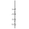 Tension Pole 4-Tier Adjustable Corner Shower Caddy - 3 of 4