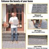 Interlocking Deck Tiles – 12"x12" Light Gray Acacia Hardwood, Checker Pattern for Patio, Balcony & Poolside – Easy DIY Outdoor Flooring - 4 of 4