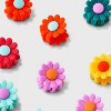 Girls' 12pk Matte Flower Claw Clips - art class™ - 3 of 4