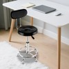 YIYIBYUS Stool Salon Chair with 360-degree Swivel Seat Height Adjustable, Black - 3 of 4