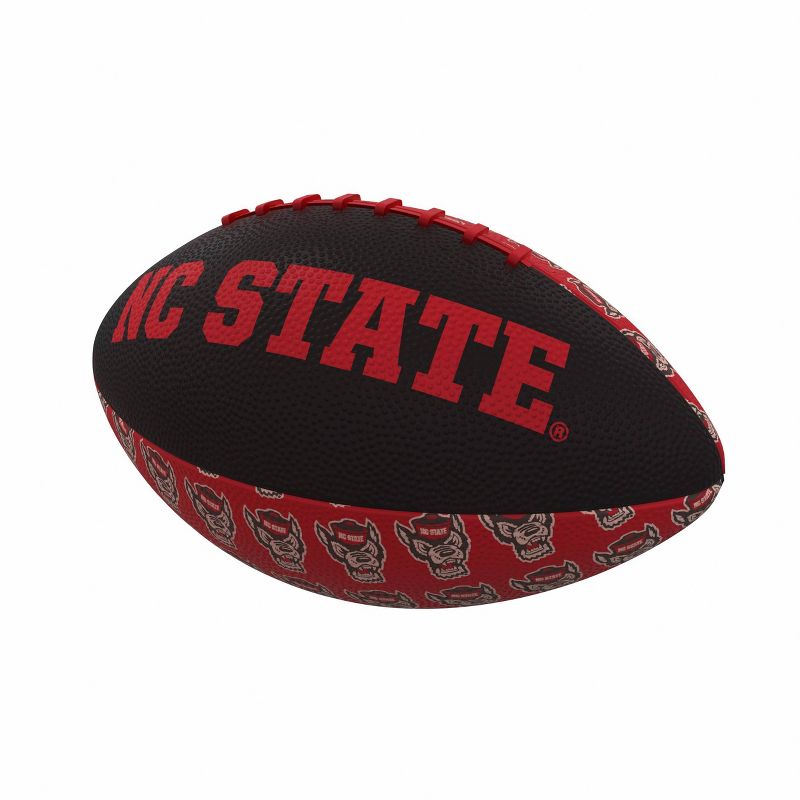 NCAA NC State Wolfpack Mini-Size Rubber Football, 1 of 4