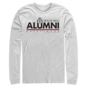 Men's Harry Potter Hogwarts Alumni Gryffindor Long Sleeve Shirt - 1 of 4