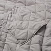 Quilted Wearable Blanket Gray - Room Essentials™ - 3 of 3