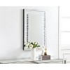 Elegant Lighting Raiden 24 x 36 inch led crystal mirror - 3 of 4