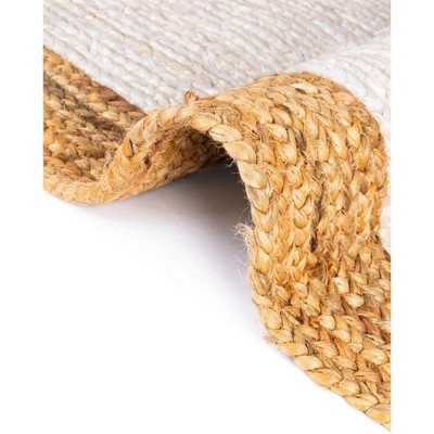 Handmade Ivory Braided Jute Indoor Rug 12' x 9'