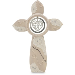 Pavilion Gift Company - May God Bless and Keep You - 7" Self Standing Cross - Decorative Objects - 1 of 3