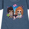 Girls' - Lol Surprise! - Nashville And Bluegrass Queen Graphic Short Sleeve Fleece Dress - 2 of 4