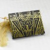 Love Art Deco Wedding Guest Book - Black/Gold: 5x6.25", 30 Pages, Guest Sign-In Book, Hortense B. Hewitt - 2 of 2