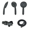 PAGED Shower Head with Spray Patterns Rain Shower Head with Body Jet Handshower, Shower Heads for Bathroom - 3 of 4