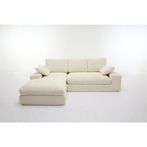 VYNXARIA Modular Sectional Living Room Sofa Set, Modern Minimalist Style Couch, Upholstered Sleeper Sofa for Living Room, Bedroom，L-Shape - 1 of 4