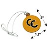 Colorado College Secondary Logo Mini Small Tiny Wood Christmas Tree Holiday Ornament - 4 of 4