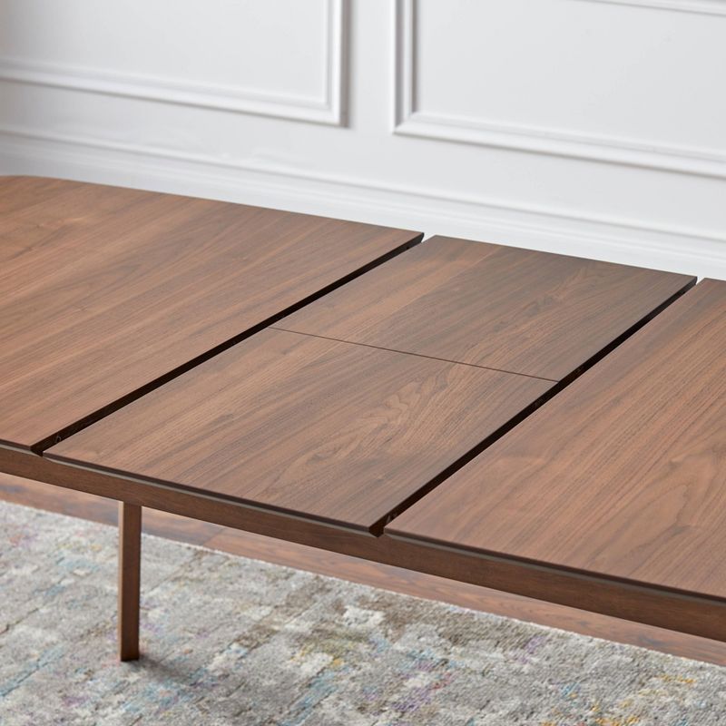 Wave Rectangular Butterfly Dining Table Walnut - Buylateral, 6 of 12